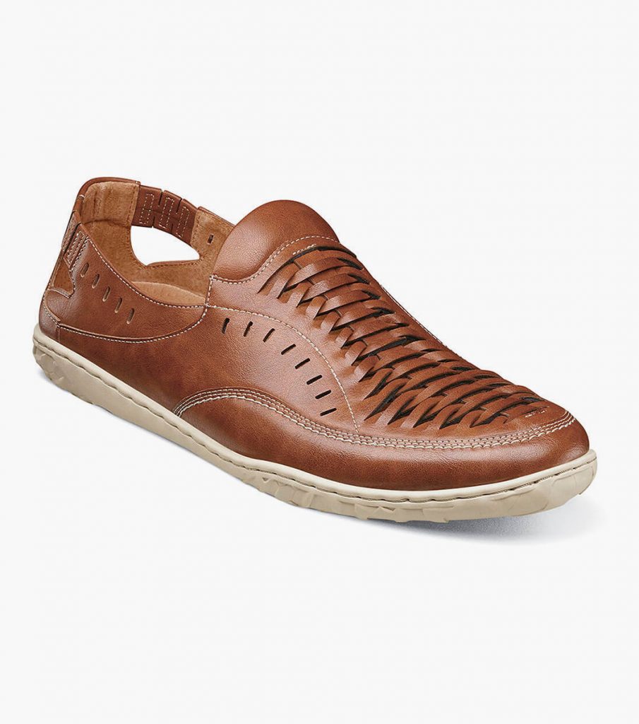 IBIZA Woven Vamp Moc Toe Slip On | 25440