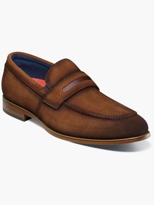 Burke Moc Toe Saddle Slip On | 25676
