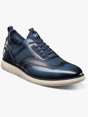 Edgewood Wingtip Elastic Lace Up | 25690