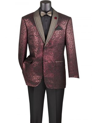 Regular Fit Sport Coat Single Breasted 2 buttons Side Vents | BF-6