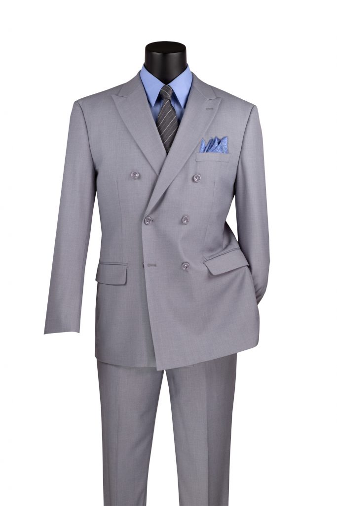 Double Breasted Suits Solid Color | DC900