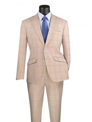 Slim Fit Suit with Peak Lapel and Stretch Armhole | S2RW-1