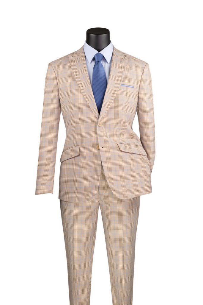 Slim Fit Suit with Peak Lapel and Stretch Armhole | S2RW-1