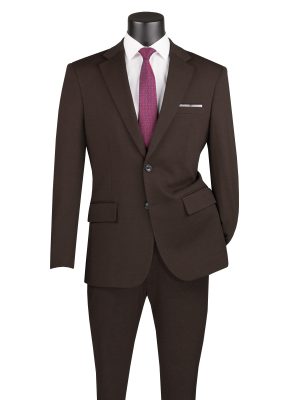 Super Stretch Single Breasted 2 Buttons Slim Fit with Adjustable Waistband Style | SDX-3