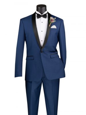 Slim Fit 1 Button Tuxedo | T-SS