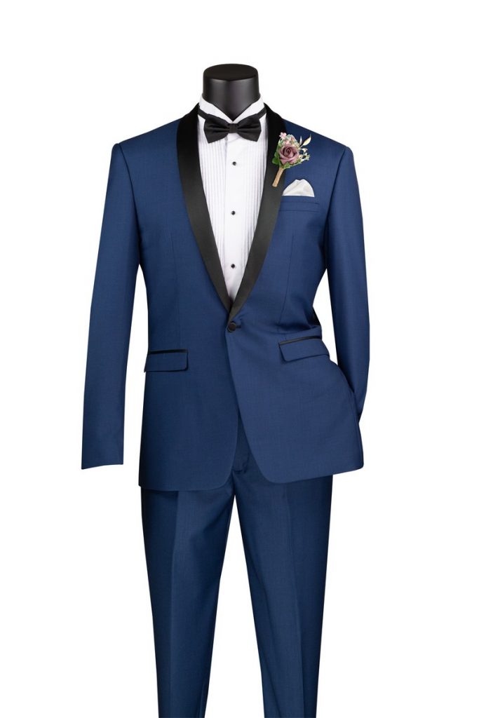 Slim Fit 1 Button Tuxedo | T-SS