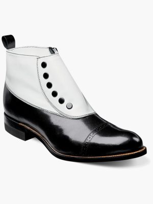 Madison Spectator Spat Cap Toe Boot | 00026