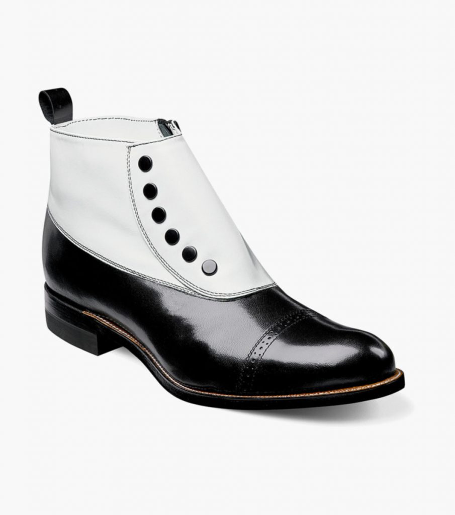 Madison Spectator Spat Cap Toe Boot | 00026