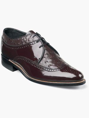 Dayton Ostrich Wingtip Oxford | 00375