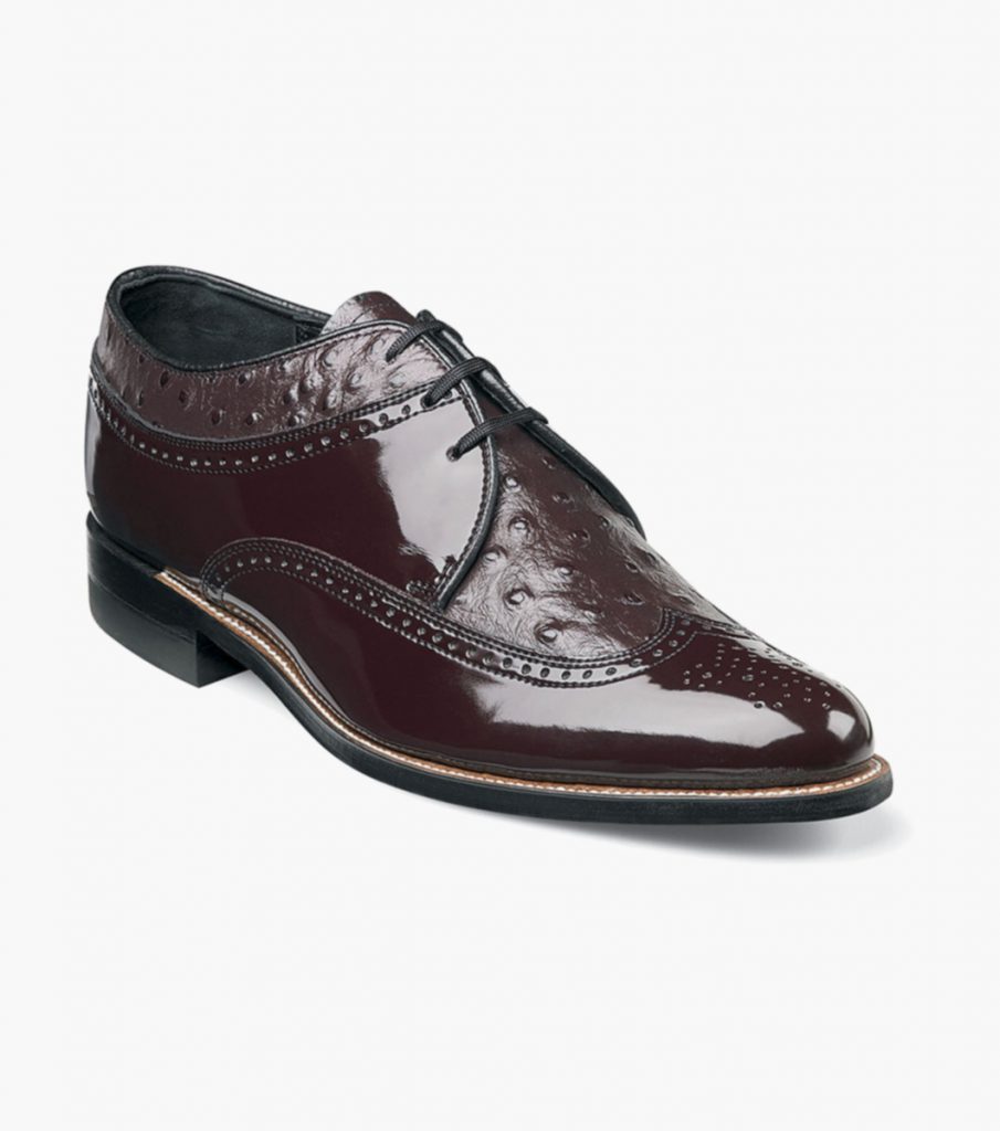Dayton Ostrich Wingtip Oxford | 00375