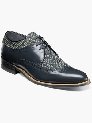 Dayton Python Print Wingtip Oxford | 00626