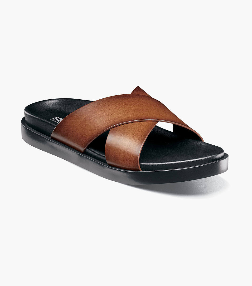 Montel Cross Strap Slide Sandal | 25469