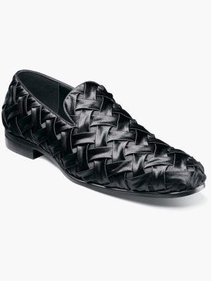 Savoir Plain Toe Satin Slip On | 25611
