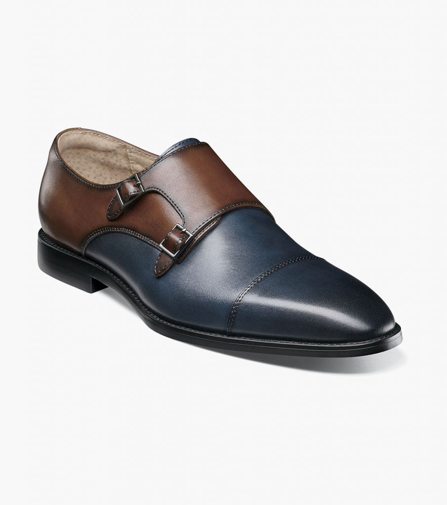 Raythorne Cap Toe Double Monk Strap | 25671