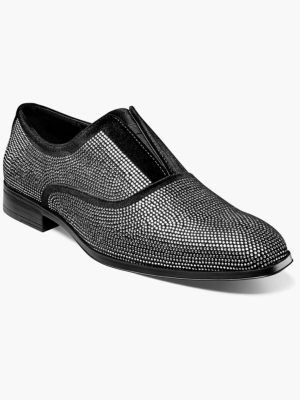 Starleigh Rhinestone Plain Toe Slip On | 25685
