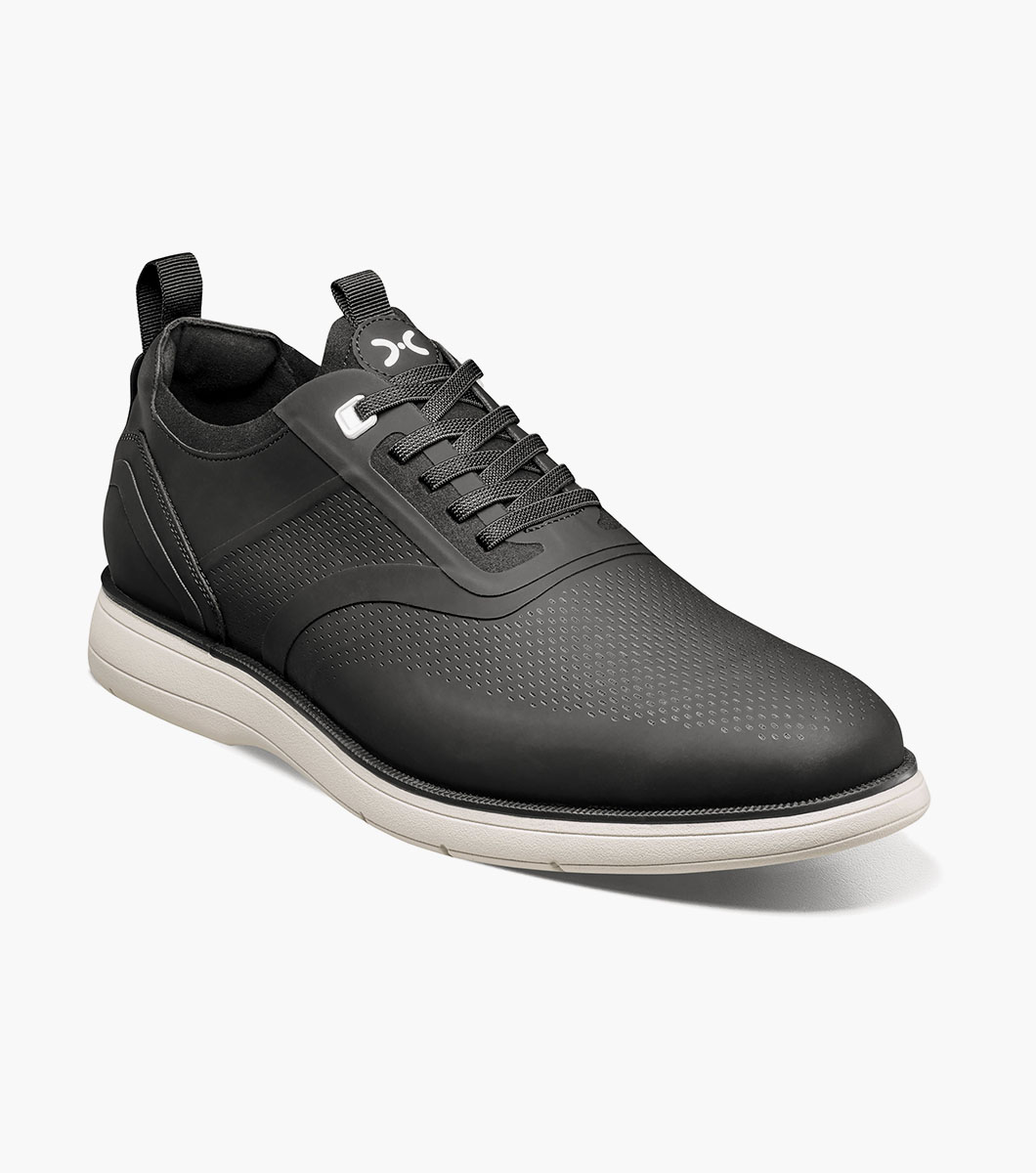 Everidge Plain Toe Elastic Lace Up | 25689