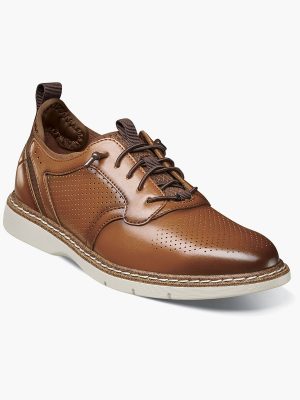 Kids Sync Plain Toe Elastic Lace Up | 43445
